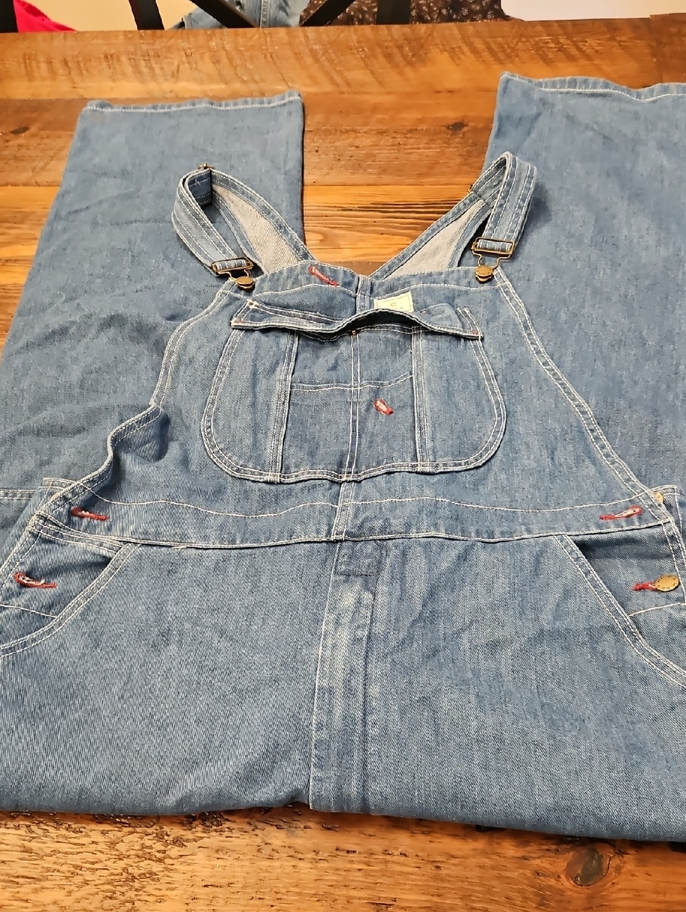 Hisea Classic Blue Denim Overalls